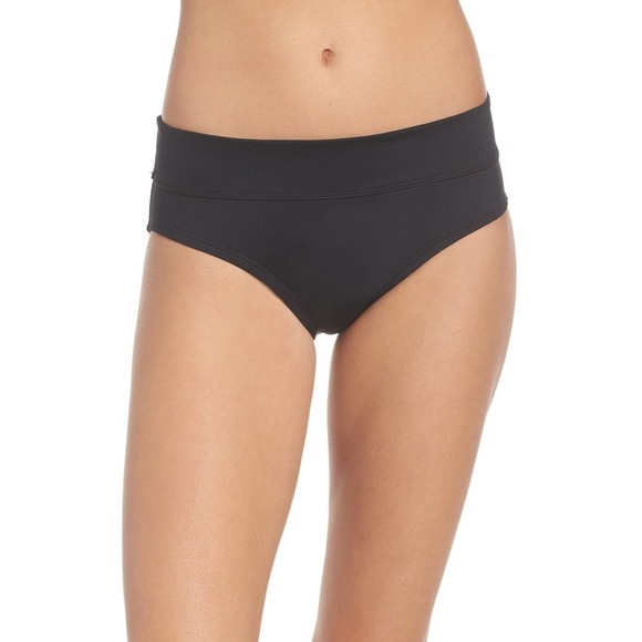 NEW Nike Full Bikini Bottoms Black Women's Size Medium - Picture 1 of 10